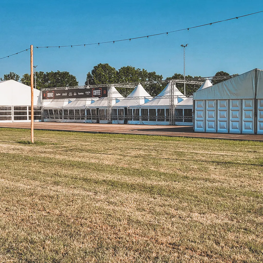 Alu-tenten bij GBS Tenten