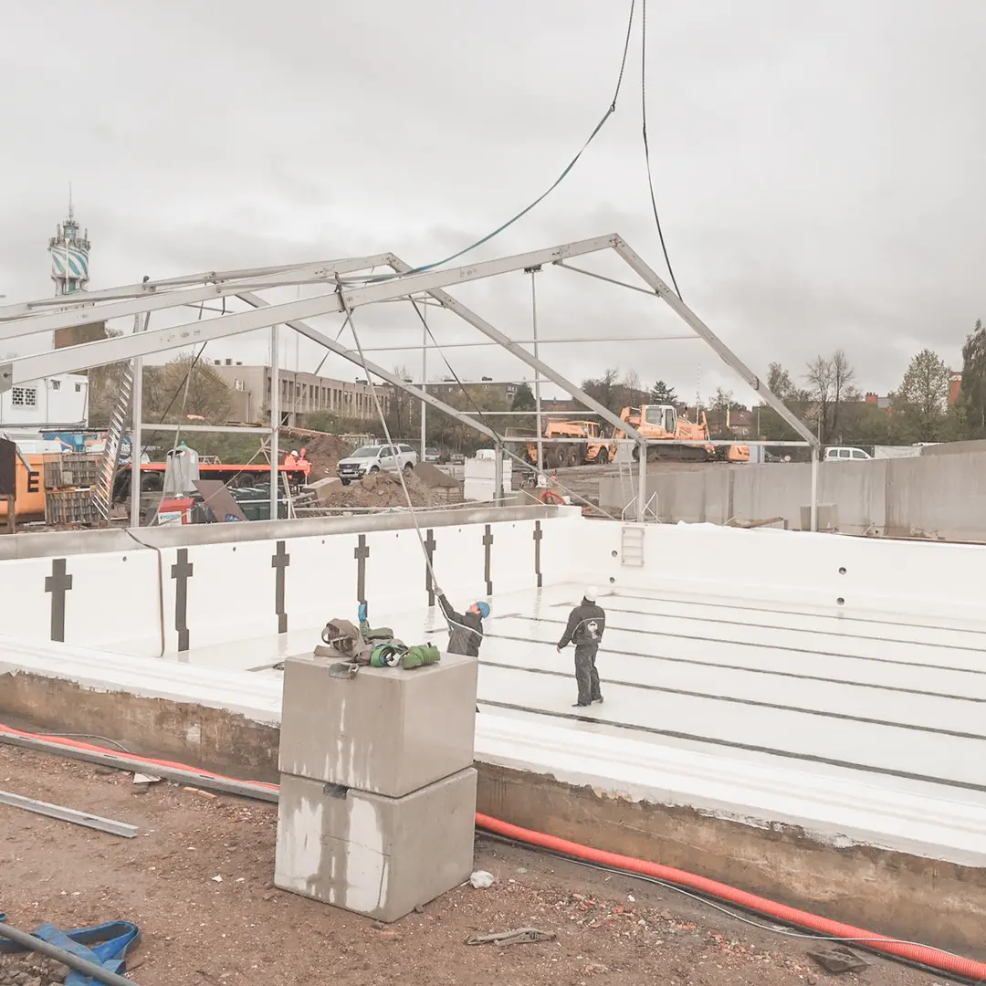 Tijdelijke opslag bij GBS Tenten