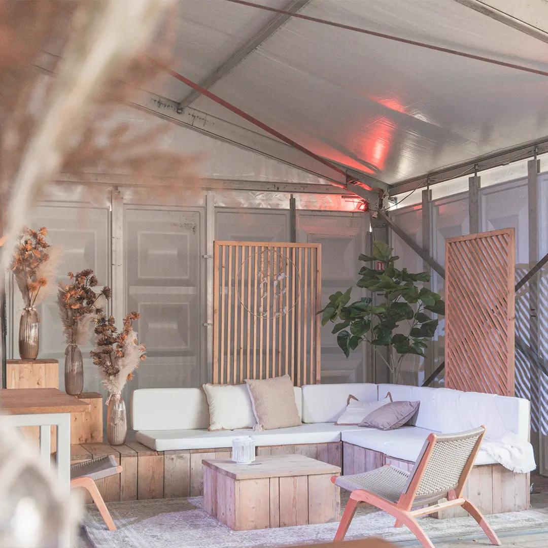 30m schuifwanden door GBS Tenten