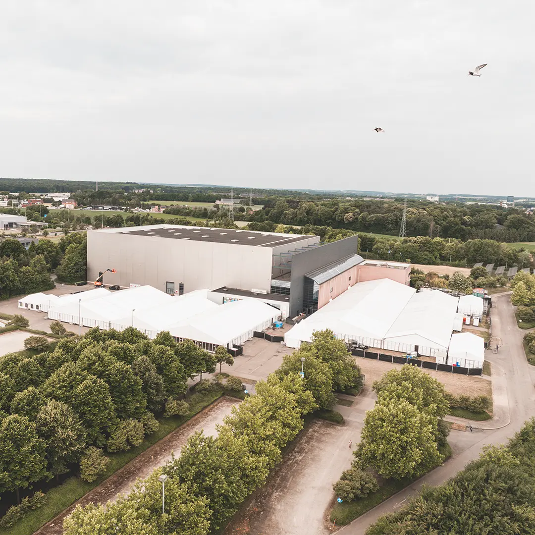 Tijdelijke eventruimte in Leuven