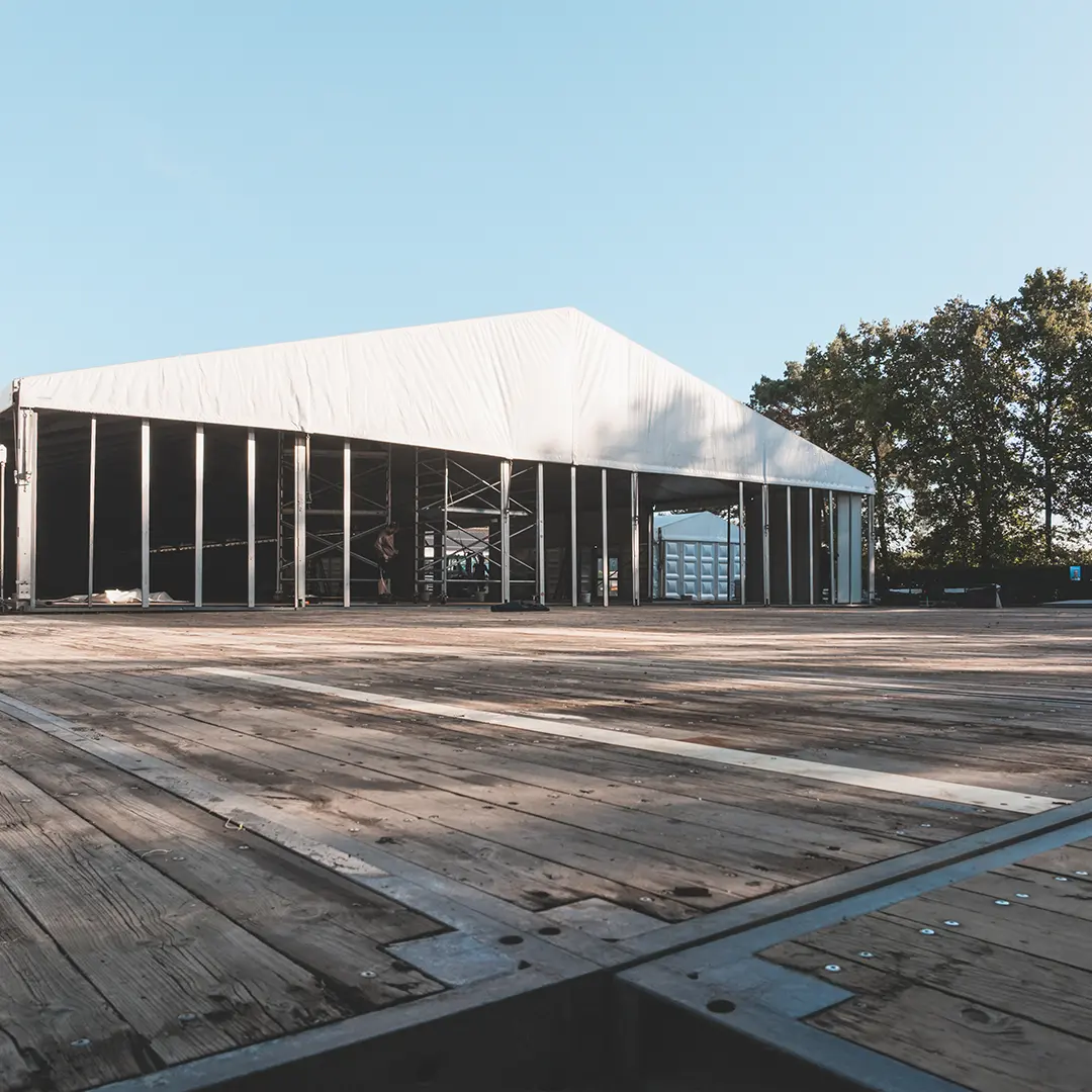 GBS Tenten voorziet feestlocatie op Oktoberfest in Rekem