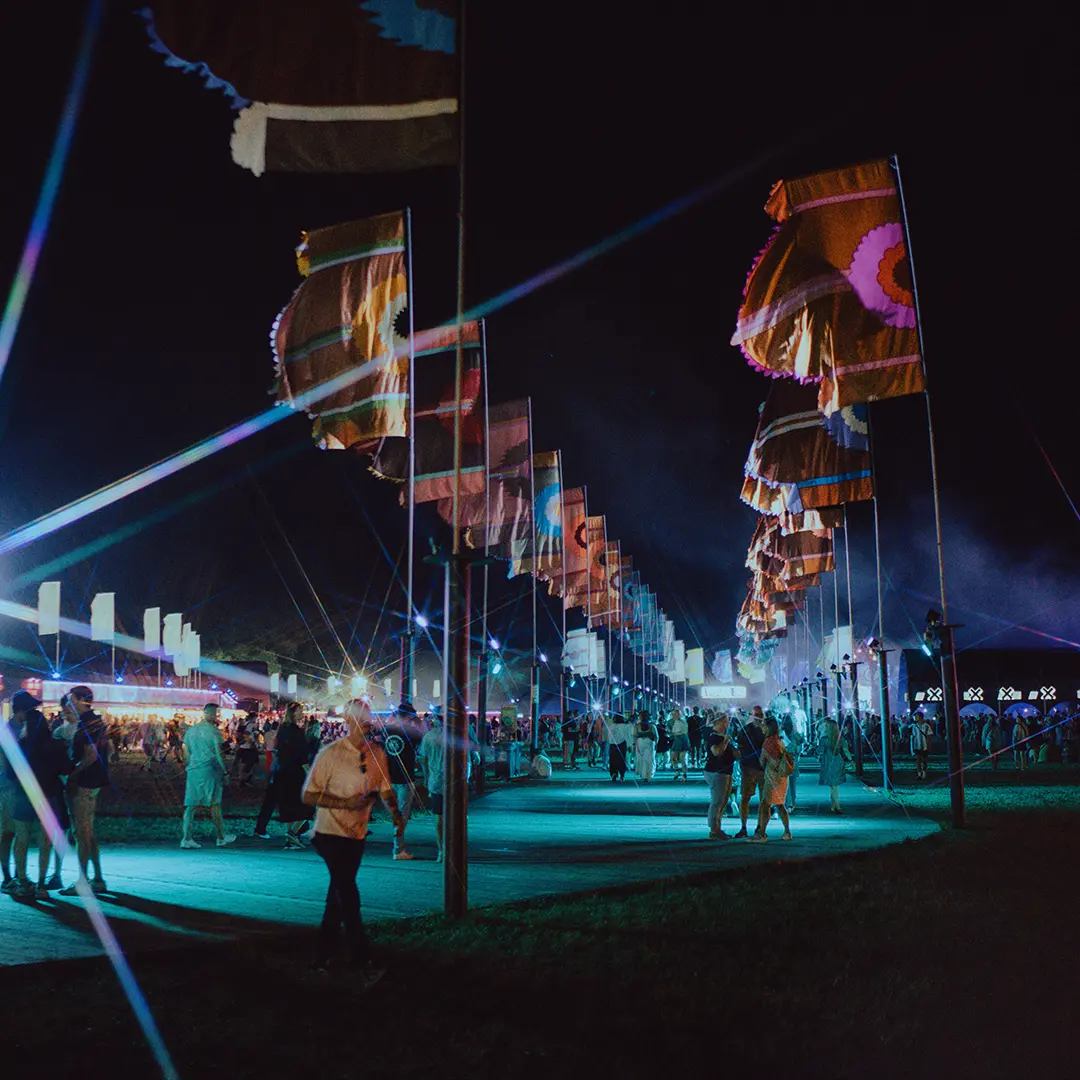 Check-In tent van Pukkelpop